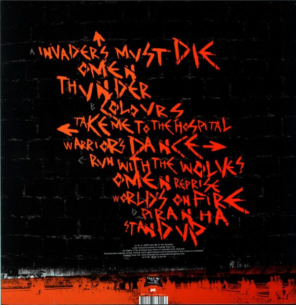 The Prodigy-Invaders Must Die-LP Vinyl