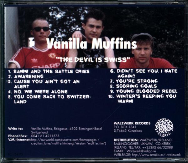Vanilla Muffins-The Devil Is Swiss-CD