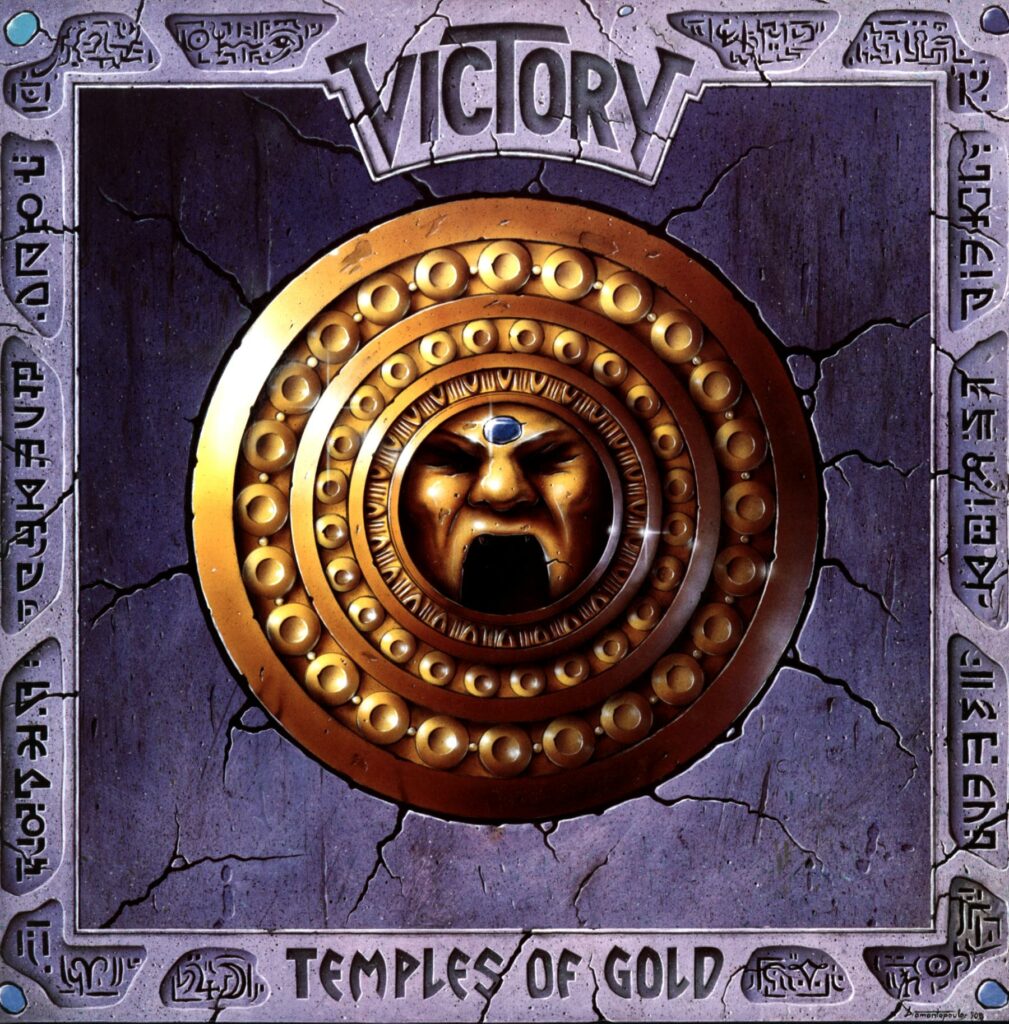 Victory-Temples Of Gold-signed LP Vinyl