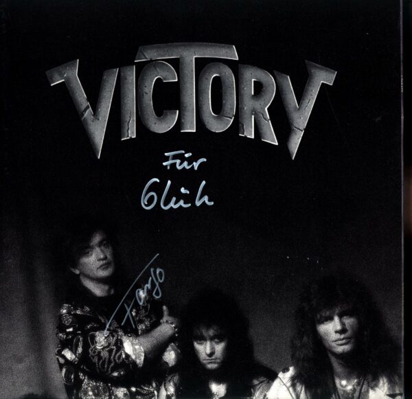 Victory-Temples Of Gold-signed LP Vinyl