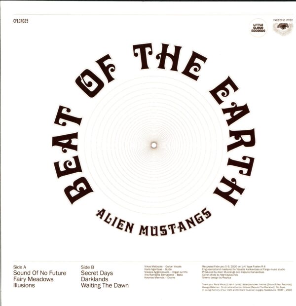 Alien Mustangs-Beat Of The Earth-LP Vinyl
