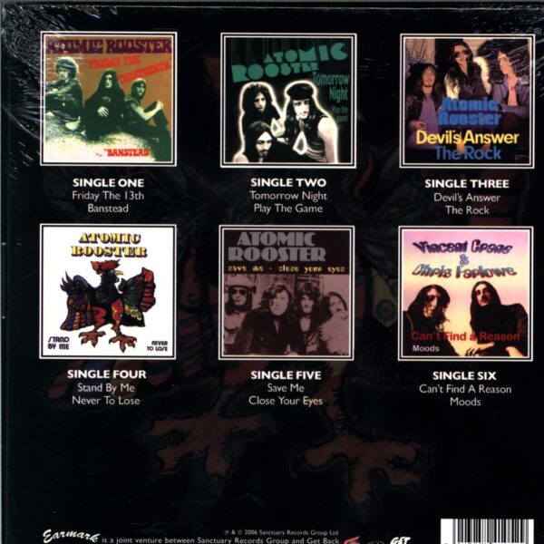 Atomic Rooster-Devil's Answer - The Singles Collection-7 Vinyl
