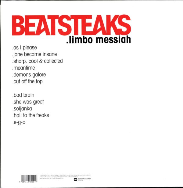 Beatsteaks-Limbo Messiah-LP Vinyl