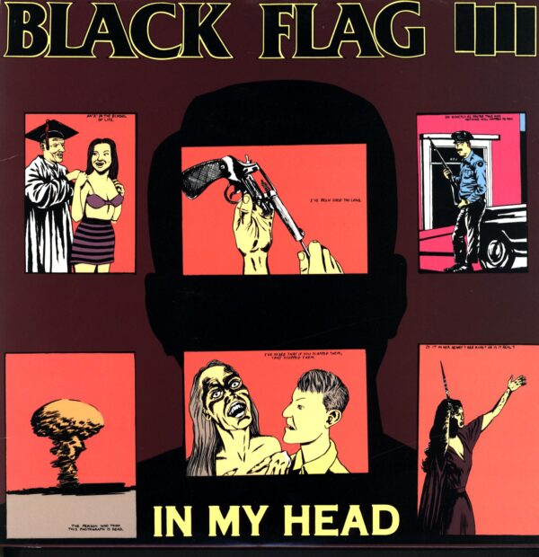 Black Flag-In My Head-RE LP Vinyl