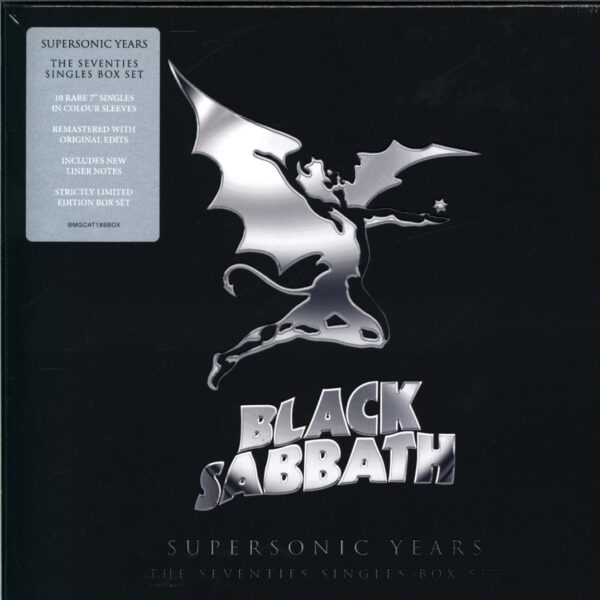 Black Sabbath-Supersonic Years The Seventies Singles Box Set-7 Vinyl