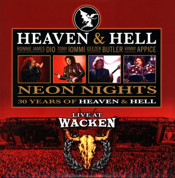Black Sabbath as Heaven And Hell-Neon Nights • 30 Years Of Heaven And Hell • Live At Wacken-LP Vinyl