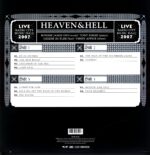 Black Sabbath as Heaven And Hell-Radio City Music Hall Live 2007-LP Vinyl
