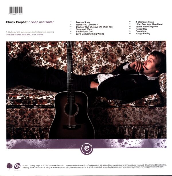 Chuck Prophet-Soap And Water-LP Vinyl