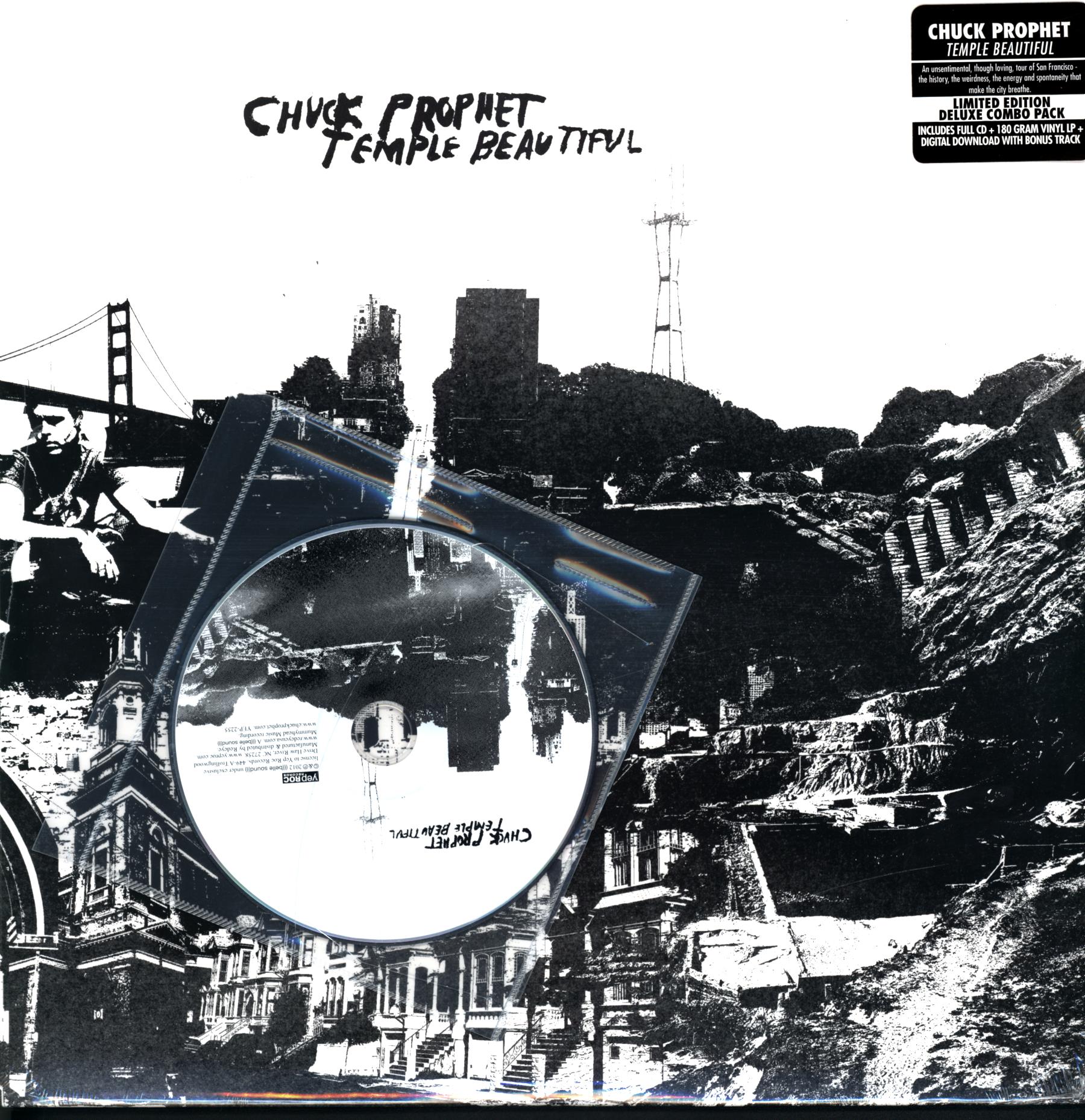 Chuck Prophet-Temple Beautiful-Ltd Ed LP Vinyl