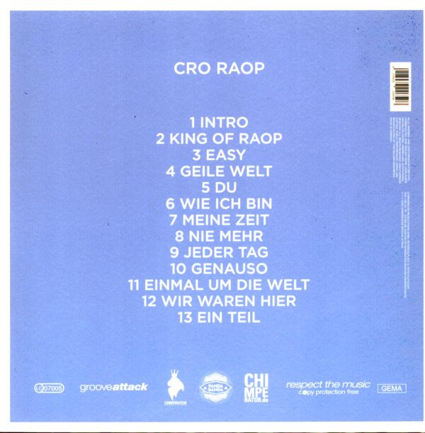 Cro-Raop-LP Vinyl