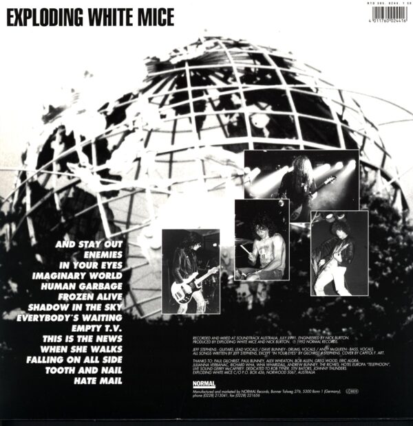 Exploding White Mice-Collateral Damage-LP Vinyl