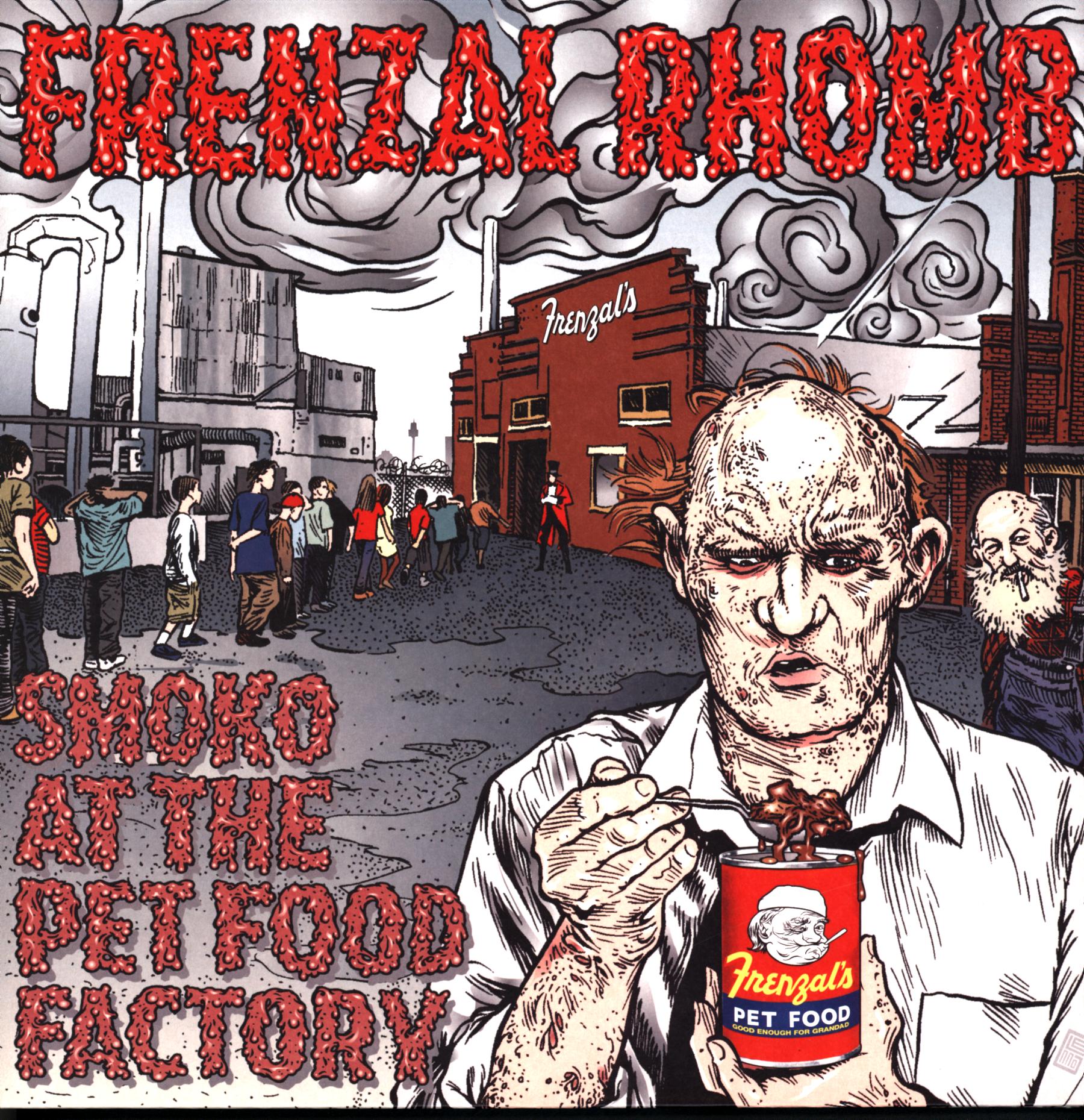 Frenzal Rhomb-Smoko At The Pet Food Factory - Green Marble-LP Vinyl