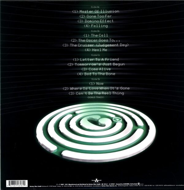 Gotthard-Domino Effect-LP Vinyl