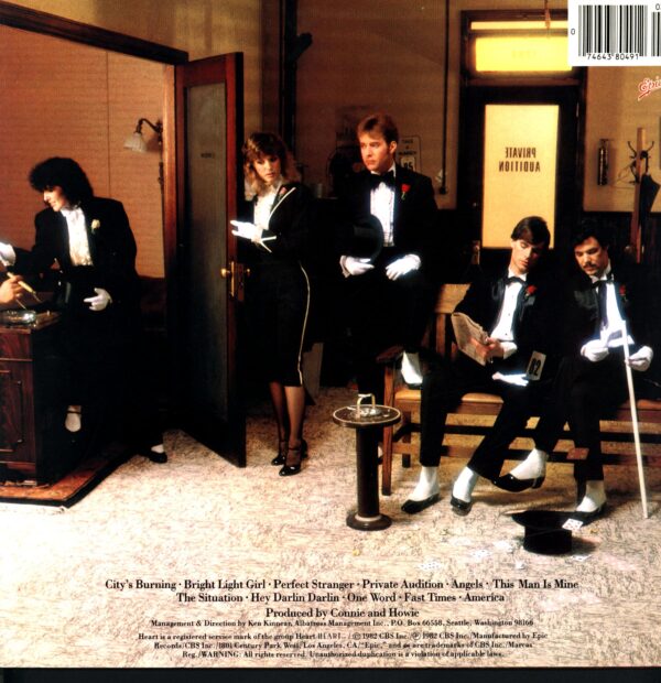 Heart-Private Audition-LP Vinyl