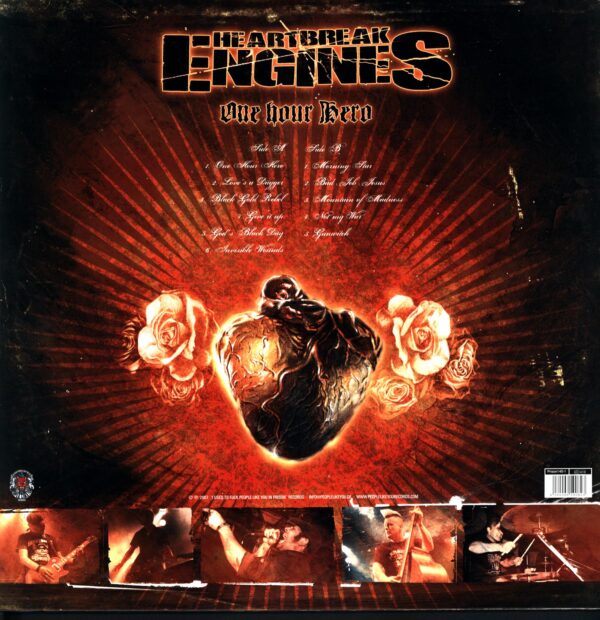 Heartbreak Engines-One Hour Hero-LP Vinyl