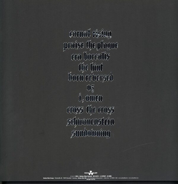 Mantar-Ode To The Flame-signed LP Vinyl