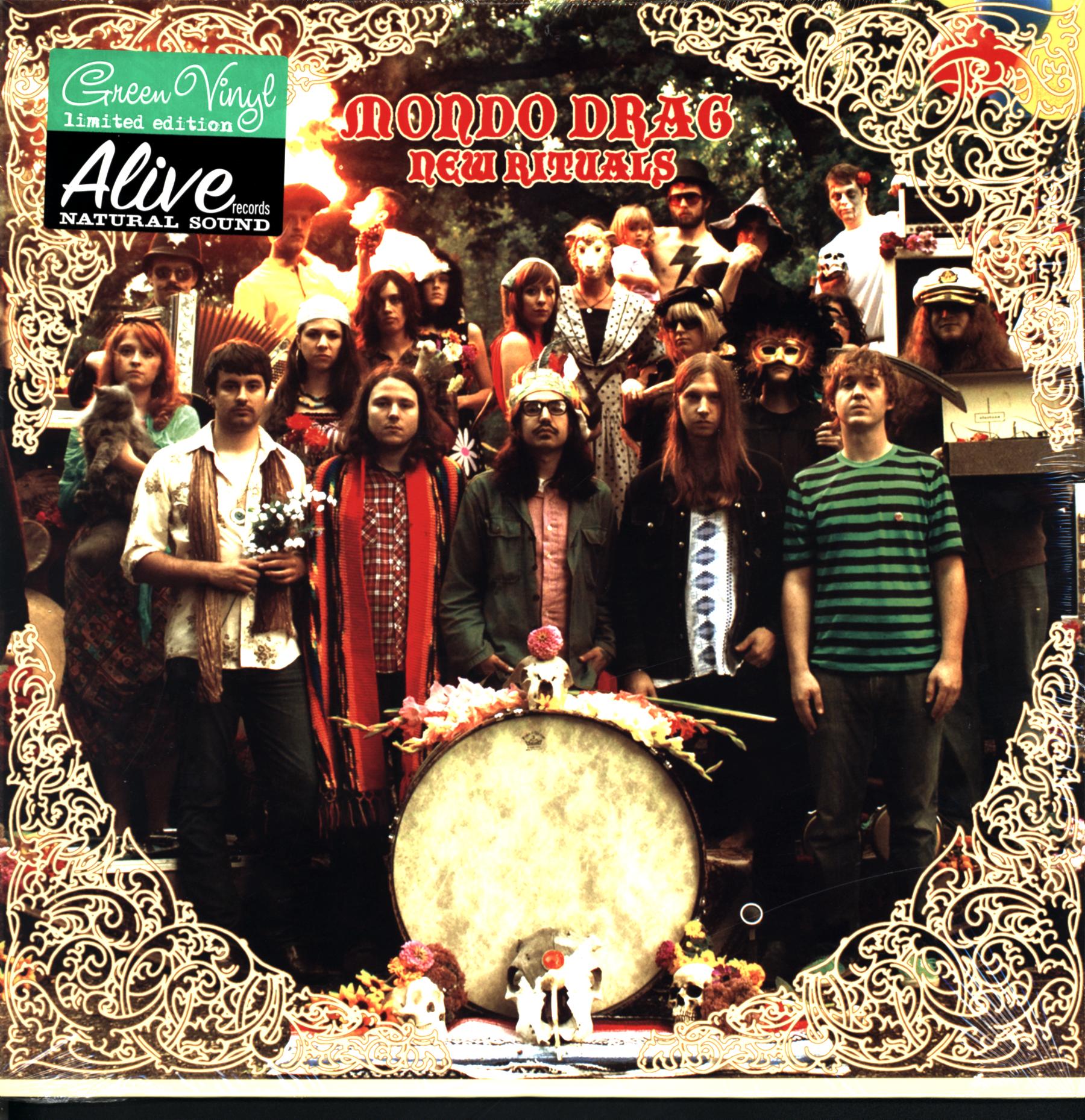 Mondo Drag-New Rituals-green LP Vinyl
