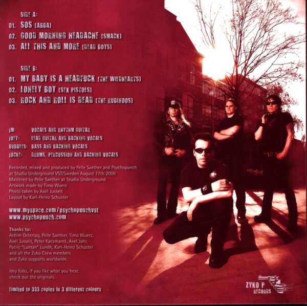 Psychopunch-Funhouse Blues And Six Sick Sexy Covers-10 Vinyl