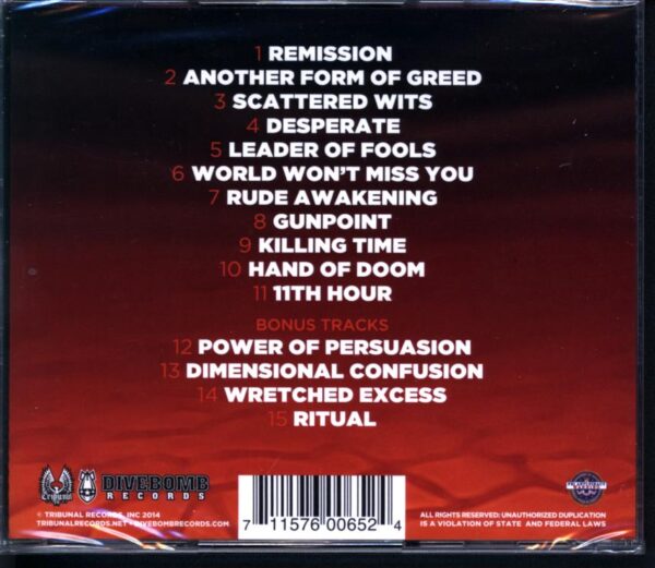 Reverend-World Won't Miss You-RE CD