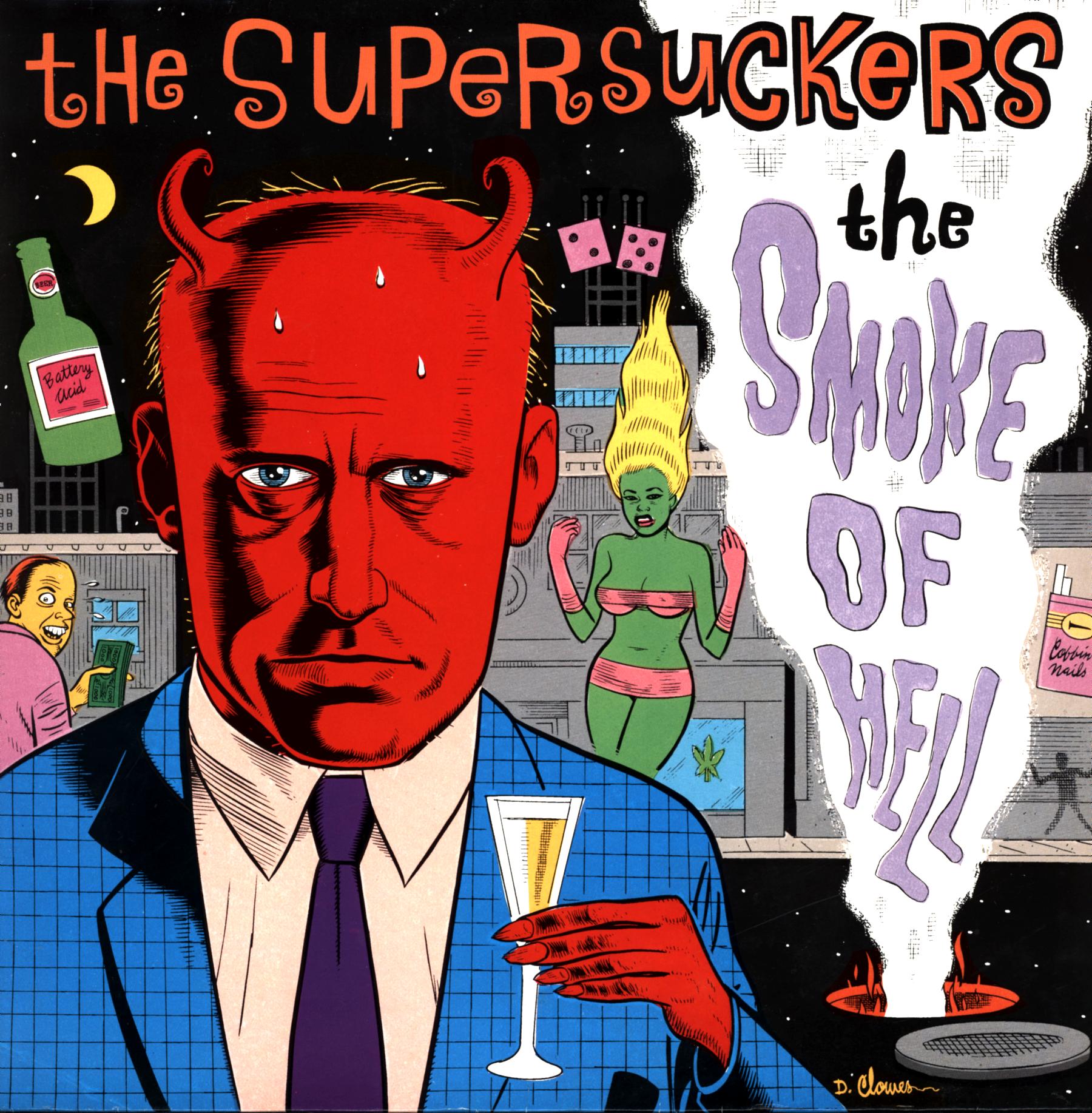 Supersuckers-The Smoke Of Hell-signed LP Vinyl