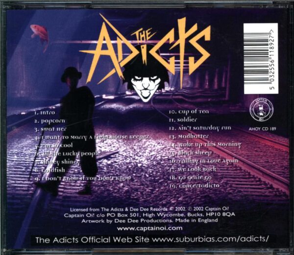 The Adicts-Rise And Shine-CD