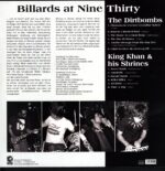 The Dirtbombs - King Khan & His Shrines -Billiards At Nine Thirty-LP Vinyl