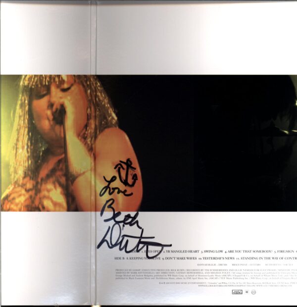 The Gossip-Live In Liverpool-LP Vinyl