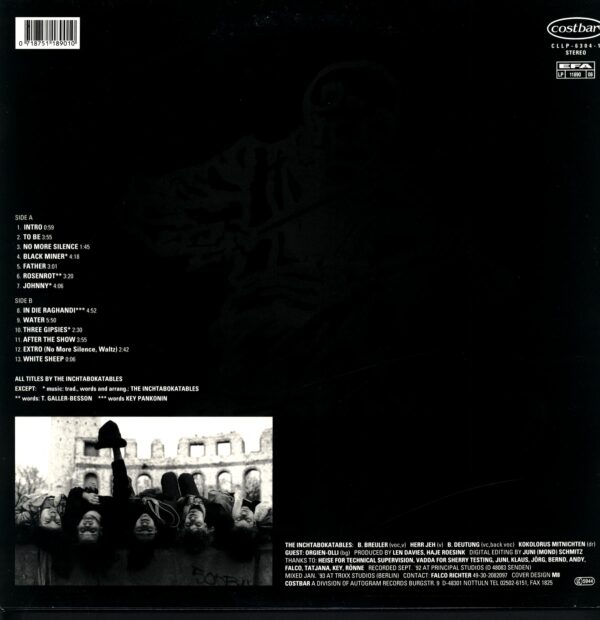 The Inchtabokatables-White Sheep-1993 LP Vinyl