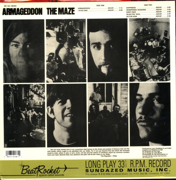 The Maze-Armageddon-RE LP Vinyl