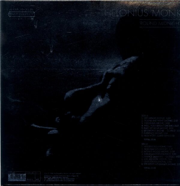 Thelonious Monk-'Round Midnight-LP Vinyl
