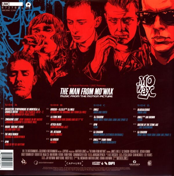 Various-The Man From Mo'Wax (Music From The Motion Picture)-LP Vinyl