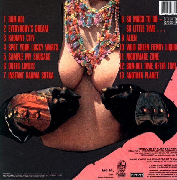 Alien Sex Fiend-Another Planet-LP Vinyl