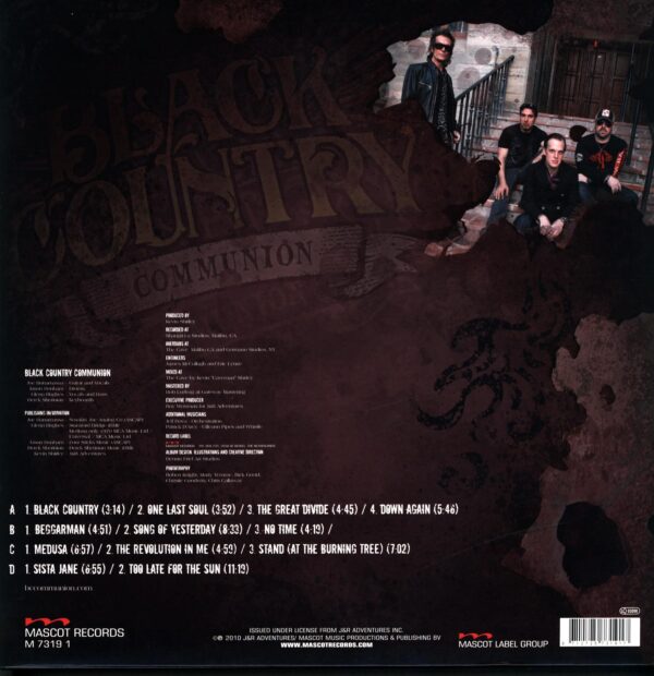 Black Country Communion-Black Country-2010 LP Vinyl