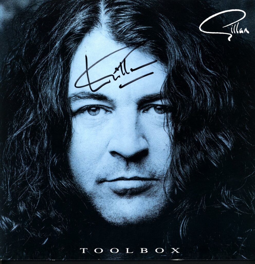 Gillan-Toolbox-signed LP Vinyl