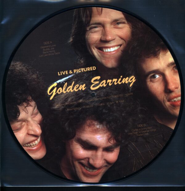 Golden Earring-Live And Pictured-LP Vinyl