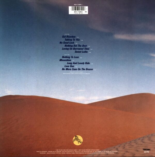 Ian Gillan-Naked Thunder-signed LP Vinyl