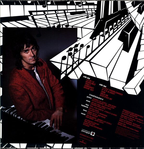 Ian McLagan-Troublemaker-signed LP Vinyl