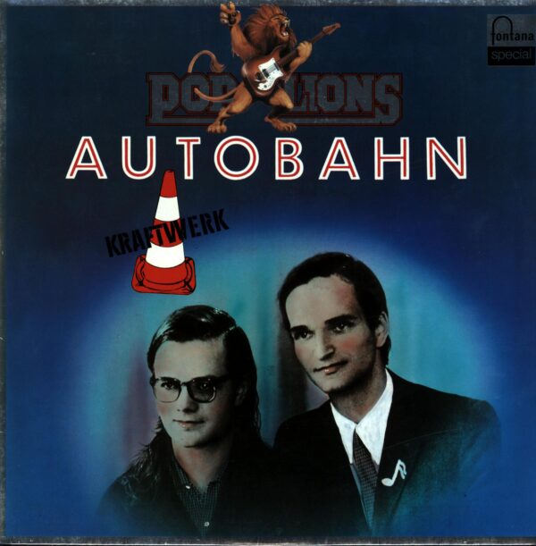 Kraftwerk-Autobahn-Pop Lions LP Vinyl