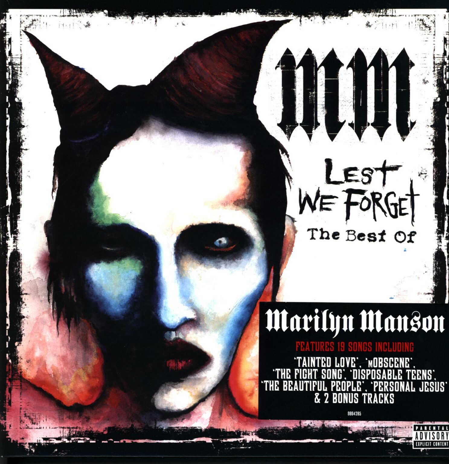 Marilyn Manson-Lest We Forget - The Best Of-LP Vinyl - Rockers Records