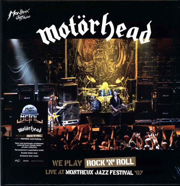 Motörhead-We Play Rock 'N' Roll (Live At Montreux Jazz Festival '07)-LP Vinyl