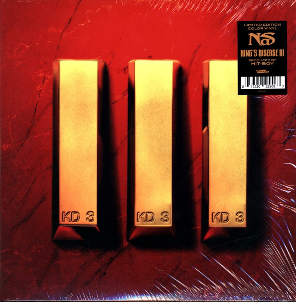 Nas-King's Disease III-red black LP Vinyl