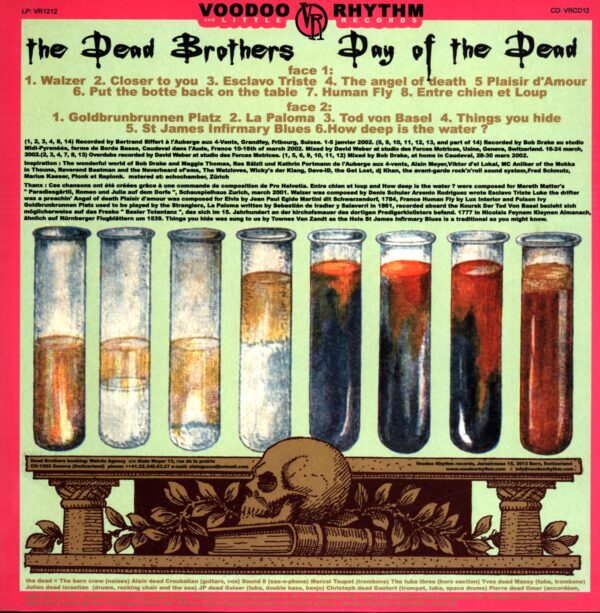 The Dead Brothers-Day Of The Dead-pink LP Vinyl