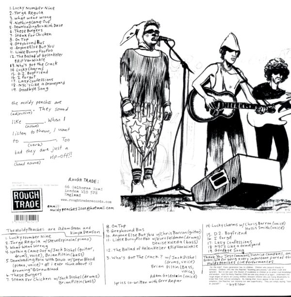 The Moldy Peaches-The Moldy Peaches-signed LP Vinyl