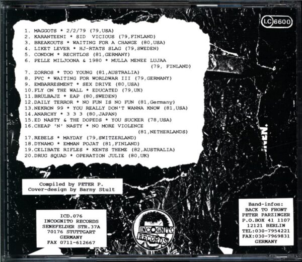 Various-Back To Front Vol. 6-CD