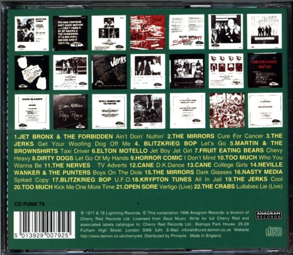 Various-Lightning Records Punk Collection-CD