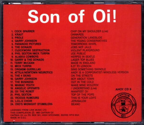 Various-Son Of Oi-CD