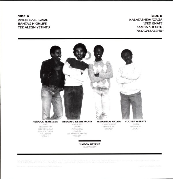 Admas-Sons Of Ethiopia-LP Vinyl