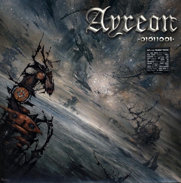 Ayreon-01011001-clear LP Vinyl