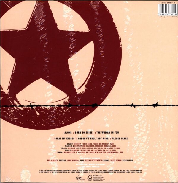 Ben Harper & The Innocent Criminals-Alone The Live EP-12 Vinyl