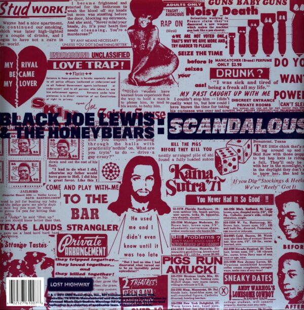 Black Joe Lewis And The Honeybears-Scandalous-LP Vinyl